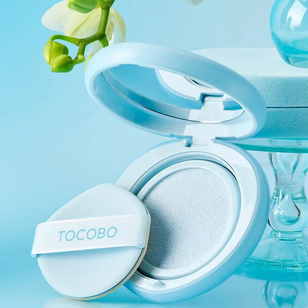 Tocobo Blur Finish Sun Cushion 01 Cotton Blue