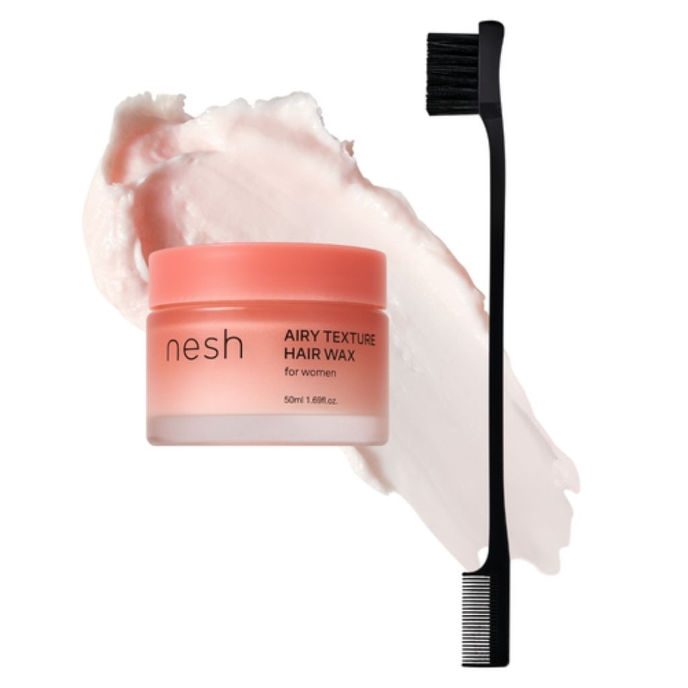 Airy Texture Hair Wax & Dual Brush