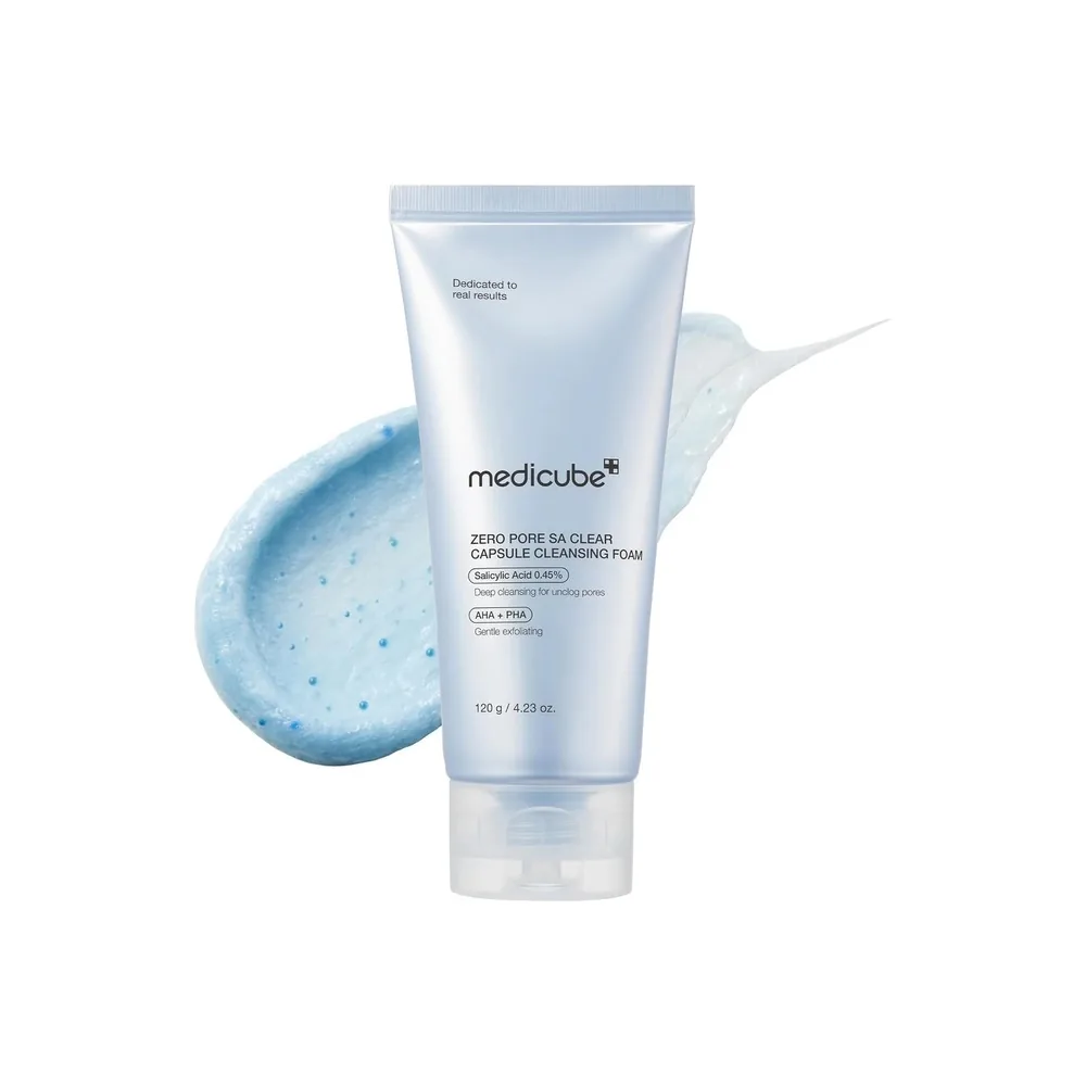 Zero Pore Sa Clear Capsule Cleansing Foam